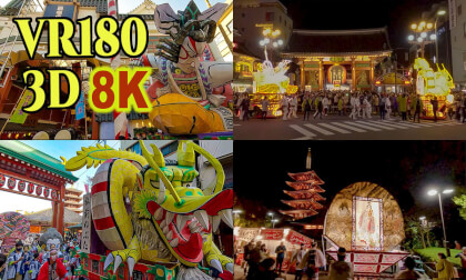 Hirosaki Neputa Asakusa Festival in TOKYO VR Video Hirosaki Neputa Asakusa Festival in TOKYO VR