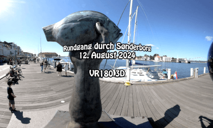 Kommentierter Rundgang durch Sønderborg / Denmark (VR180 3D)