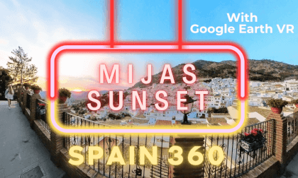 SPAIN MIJAS TOWN MALAGA 360 VR  STREETEWALK TOUR VR Video SPAIN MIJAS TOWN MALAGA 360 VR  STREETEWALK TOUR VR
