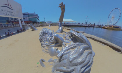 Awakening Statue at National Harbor 3D 180 VR Awakening Statue at National Harbor 3D 180 VR