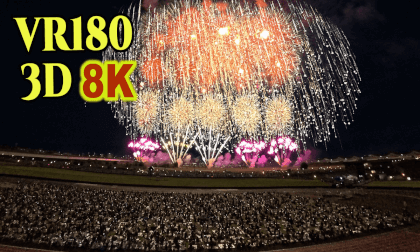 Hyperstereoscopy 3D FireWorks at NAGAOKA  2024 Part1 in Niigata,Japan VR Video Hyperstereoscopy 3D FireWorks at NAGAOKA  2024 Part1 in Niigata,Japan VR