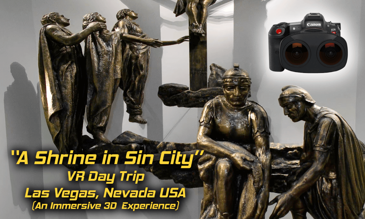 A Shrine in Sin City - Bronze Sculptures of a Las Vegas Church (3D 8K VR180)