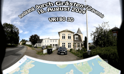Rundgang durch Gråsten / Gravenstein in Dänemark (VR180 3D) VR Video Rundgang durch Gråsten / Gravenstein in Dänemark (VR180 3D) VR