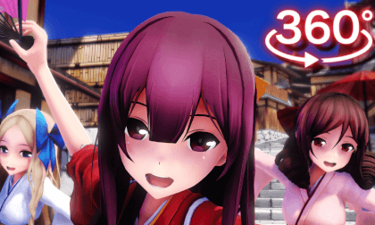 [VR 360] Kamikaze Class Kyouki Ranbu [Kancolle MMD]