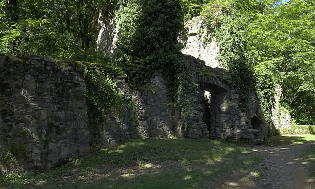 ROI: Walk around castle ruin Rodenstein (360 3D)