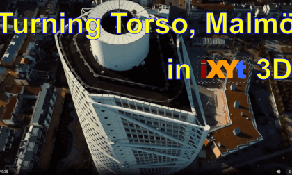 Turning Torso , Malmö, Sweden in iXYt 3D video for VR Turning Torso , Malmö, Sweden in iXYt 3D video for VR