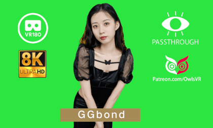【8K Passthrough】Model GGbond Sweet Date VR Video 【8K Passthrough】Model GGbond Sweet Date VR