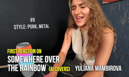 First reaction on Somewhere Over The Rainbow AI generated album First reaction on Somewhere Over The Rainbow AI generated album