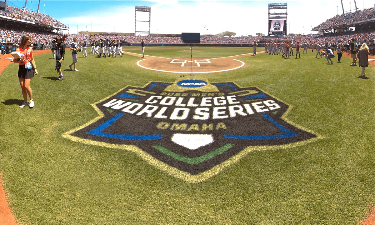 2022 Men's College World Series National Anthem and Presentation - VR360
