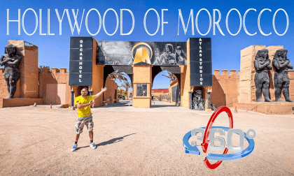 Exploring Atlas Film Studios in Morocco in 360VR! [ 5.7K ]