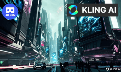 Kling AI Samples in Ai3D VR Video Kling AI Samples in Ai3D VR