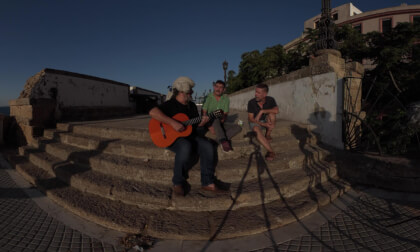 Carnval de Cádiz 3D de tres. Época vergüenza. VR Video Carnval de Cádiz 3D de tres. Época vergüenza. VR