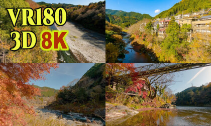 Autumn leaves in Mitake-Valley,TOKYO,Japan VR Video Autumn leaves in Mitake-Valley,TOKYO,Japan VR