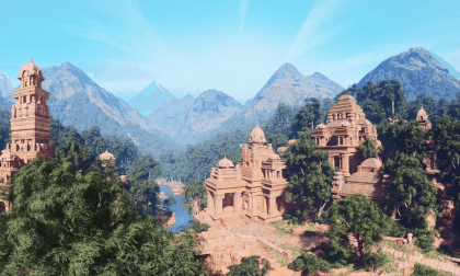 Ancient city ruins 8K Ancient city ruins 8K