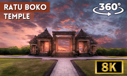Candi Ratu Boko (Temple), Yogyakarta, Indonesia VR Video Candi Ratu Boko (Temple), Yogyakarta, Indonesia VR