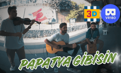 "Papatya Gibisin" - Subway Musicians - 3D 180 VR