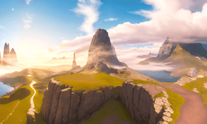Cartoon Mountain VR Video Cartoon Mountain VR