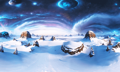 Dreamy Snowfield VR Video Dreamy Snowfield VR