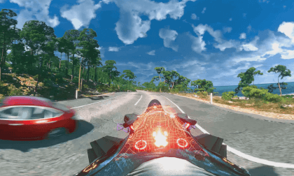 Flying on the island 8K Flying on the island 8K