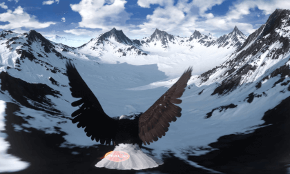 Beautiful scenery of snow capped mountains 8K Beautiful scenery of snow capped mountains 8K