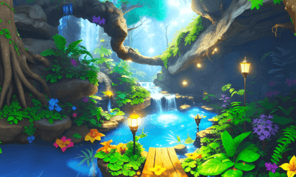 Waterside Garden VR Video Waterside Garden VR