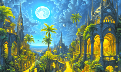 Moon Night Illusion Moon Night Illusion