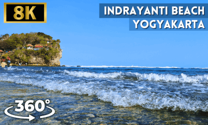 Indrayanti Beach, Yogyakarta, Indonesia VR Video Indrayanti Beach, Yogyakarta, Indonesia VR