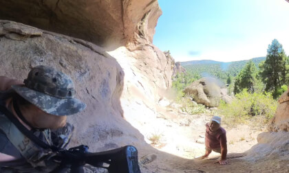 Hiking to Caves VR Video Hiking to Caves VR