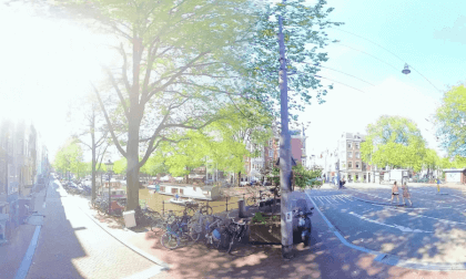 Tour in Amsterdam on Scooter VR 360  part 3 VR Video Tour in Amsterdam on Scooter VR 360  part 3 VR