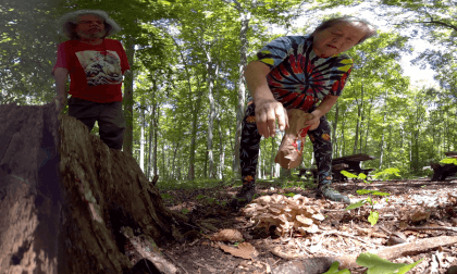 Christine and Rupert - Mitaki Mushroom 8K 360 VR Video Christine and Rupert - Mitaki Mushroom 8K 360 VR