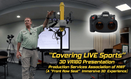 Covering Live Sports Tips & Tricks  - A VR180 "Production Industry ProTalk" (3D 8K VR180) VR Video Covering Live Sports Tips & Tricks  - A VR180 "Production Industry ProTalk" (3D 8K VR180) VR