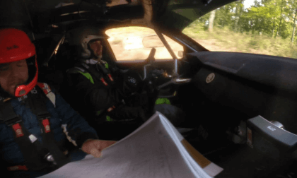 [Mirage] 3D 360 Rally onboard with faulty stabilization - Bogdan Gheorghiu/ Cristi Sugar - Skoda Fabia R5