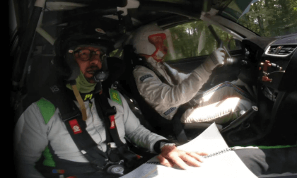 [Mirage] 3D 360 Rally onboard - initial training Andrei Verestiuc/ Ioan Mihut - Suzuki Swift Sport
