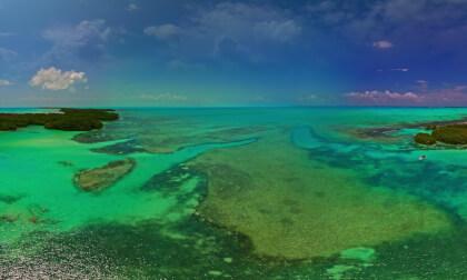Flying over the Island of Mexico in VR 360, 16k 360 video for Apple Vision Pro and other Flying over the Island of Mexico in VR 360, 16k 360 video for Apple Vision Pro and other