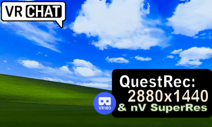 QuestRec  2880x1440 (with bonus) / VR180 ver. VR Video QuestRec  2880x1440 (with bonus) / VR180 ver. VR