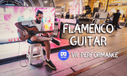 Flamenco Guitar on the Streets of Yerevan, Armenia | 8K60P 3D 180 Flamenco Guitar on the Streets of Yerevan, Armenia | 8K60P 3D 180