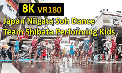 Japan Niigata Soh Dance  (Big Dance Festival) Team Shibata Performing Kids VR Video Japan Niigata Soh Dance  (Big Dance Festival) Team Shibata Performing Kids VR