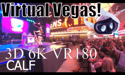 6K CALF vr180 Virtual Fremont Street Experience is bananas! 6K CALF vr180 Virtual Fremont Street Experience is bananas!