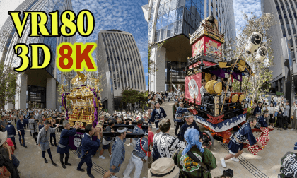 Akasaka Hikawa Shrine Annual Festival in Tokyo,JAPAN VR Video Akasaka Hikawa Shrine Annual Festival in Tokyo,JAPAN VR