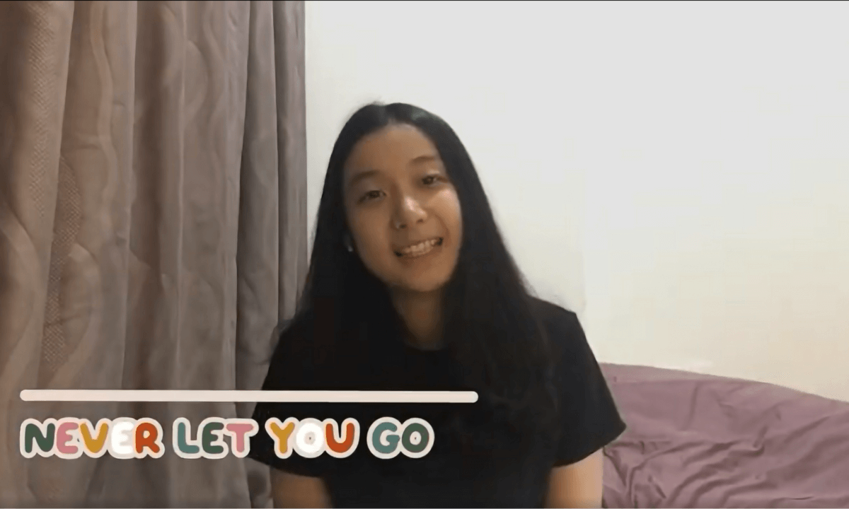 Never let you go song cover