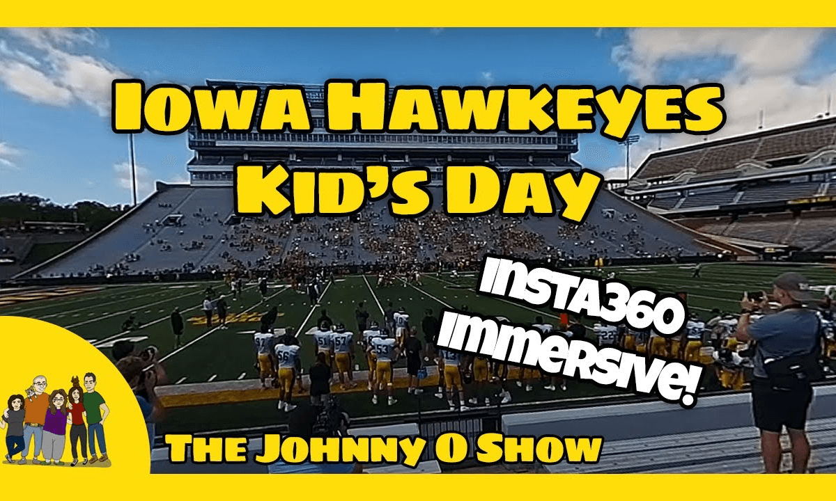360v #4 Insta360: Kinnick Stadium - Iowa Hawkeyes Kids' Day