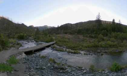 360° Invisible Drone | The Illinois River - Swinging Bridge (McCaleb Ranch) and Falls VR 360° VR Video 360° Invisible Drone | The Illinois River - Swinging Bridge (McCaleb Ranch) and Falls VR 360° VR
