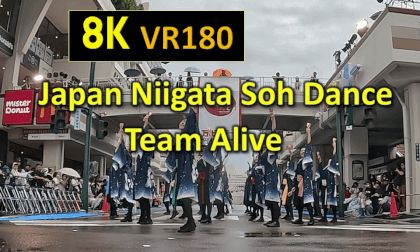 Japan Niigata Soh Dance (Big Dance Festival)  Team Alive VR Video Japan Niigata Soh Dance (Big Dance Festival)  Team Alive VR