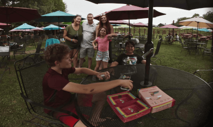 [180 Family] Rainy Day at Running Hare Winery