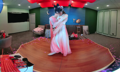 狸妖妖20240918001 桃花诺 3D VR 180 8K VR Video 狸妖妖20240918001 桃花诺 3D VR 180 8K VR