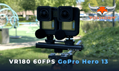 GoPro Hero 13 VR rig - Ultrawide Lens Mods GoPro Hero 13 VR rig - Ultrawide Lens Mods