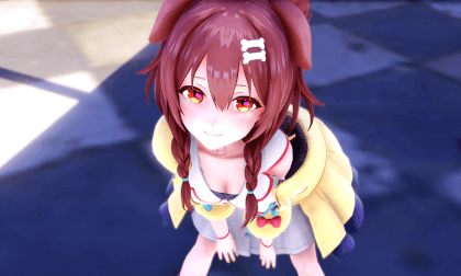 [VR 360] Inugami Korone Apple pie [Hololive MMD]