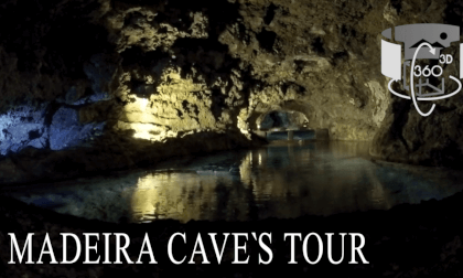 Sao Vicente Caves  in Madeira - Relaxing virtual trip 3D Sao Vicente Caves  in Madeira - Relaxing virtual trip 3D