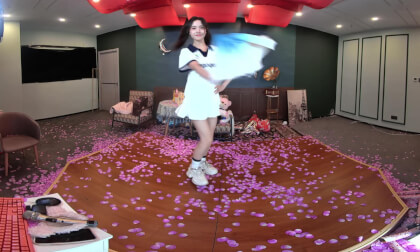 狸妖妖20240929001 levan Polkka 甩葱歌 3D VR 180 8K VR Video 狸妖妖20240929001 levan Polkka 甩葱歌 3D VR 180 8K VR