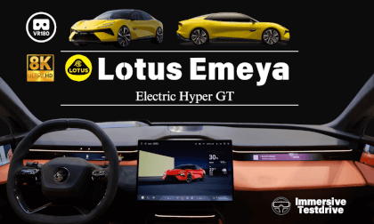 [8K VR180 POV Drive] Lotus Emeya Hyper GT Test Drive 路特斯Emiya 纯电超跑沉浸式试驾